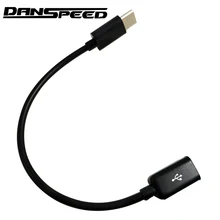 DANSPEED Портативный 10 см Micro USB-Type C кабель цифровой ЦАП разъем усилителя адаптер USB-C кабели шнуры