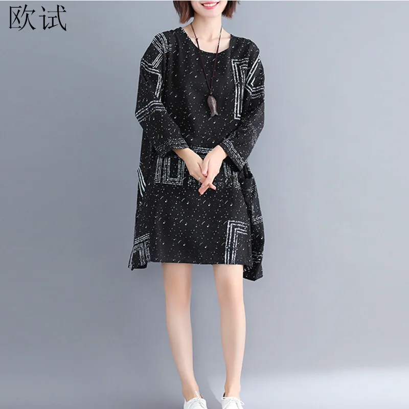 

Plus Size T Shirt Plaid Print Beach Dress Women Summer Casual Korean Dresses 2019 Black Tshirt Floral Retro Short Woman Dress