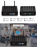uhd hdmi vga X31 Mini PC i7 7500U i5 7200U i3 7100U Windows 10 4GB 8GB DDR4 Fanless מיני שולחניים NUC 4K UHD HTPC HDMI VGA WiFi (5)