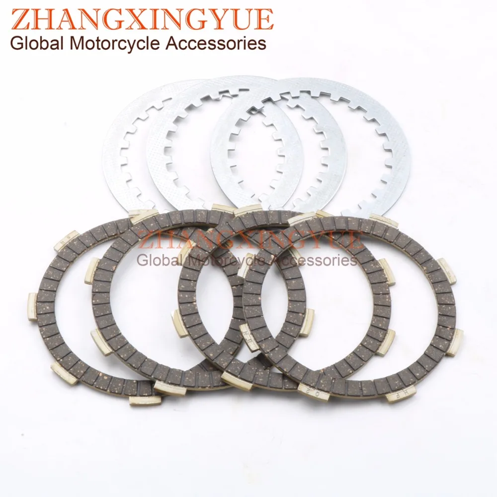

Clutch friction plate & friction steel sheet for Yamaha YBR125 XT125R XT125X YB125SPD YBR125ED 5VL-E6321-00-00 & 5VL-E6321-00-00