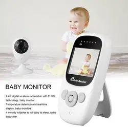 2,0 дюймов 2,4 ГГц беспроводной видео цвет видеоняни и радионяни 2 Way HD baby няня, безопасность камера ИК Ночное Видение температура мониторы ING