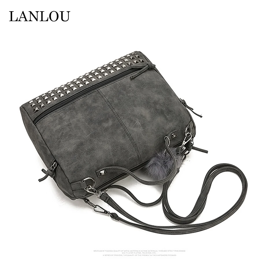 LAN لو المرأة حقيبة حقيبة كتف للنساء 2019 عالية الجودة أزياء والجلود أكياس كبيرة برشام حقيبة يد السيدات عارضة Crossbody أكياس LAN لو المرأة حقيبة حقيبة كتف للنساء 2019 عالية الجودة أزياء والجلود أكياس كبيرة برشام حقيبة يد السيدات عارضة Crossbody أكياس