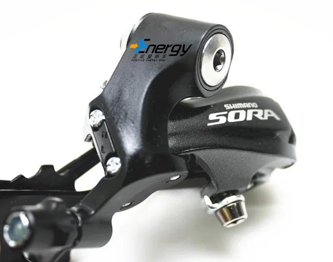 SHIMANO SORA, запчасти для шоссейного велосипеда, RD-3500, задний переключатель, 9/18, Скоростная автомагистраль, складные ножки, задний привод