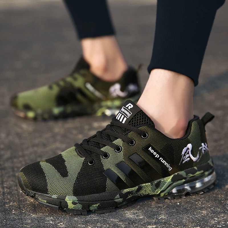 

2019 Top Quality Running Shoes Men Adult Breathable Mehs Sport Shoes Athletic Walking Jogging Fitness Lace-up Couple Sneakers
