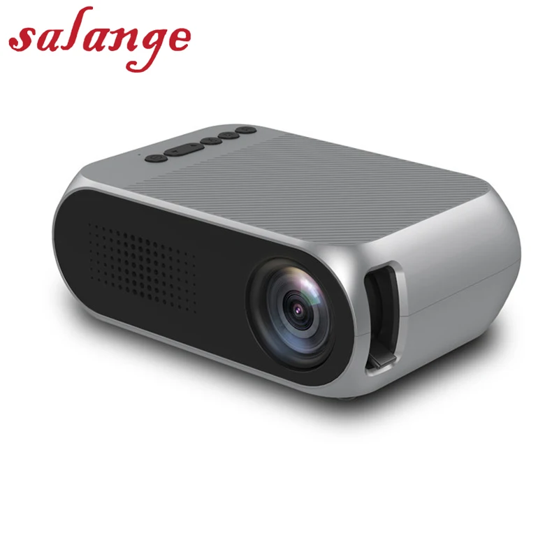 YG320 Mini Portable LCD Projector Home Theater Proyector USB SD AV HDMI 400 Lumens 1080P HD LED Portable Projector