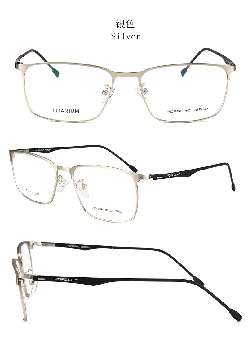 Handoer бизнес оптические очки Рамка для мужчин очки Оптическая рецептурная рамка P9242
