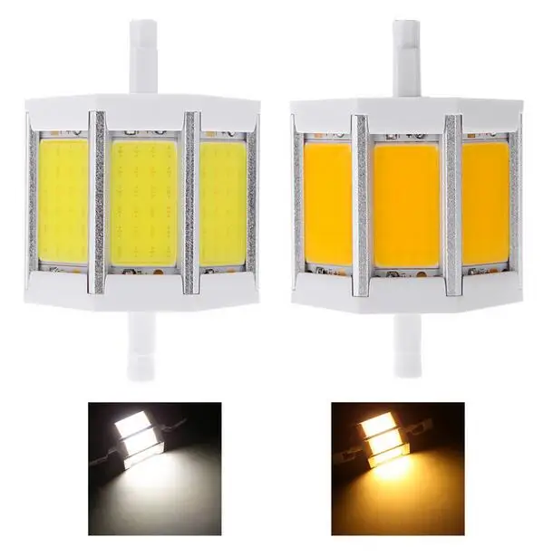 

Dimmable R7S COB led bulb r7s led lights 78mm 118mm 10W 20W J78 J118 lamp AC110V 127V 220V 265V replace halogen floodlight