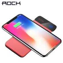 QI Wireless Charger Power Bank 8000mah Digital Display 5V 2A 5W External Battery font b Powerbank