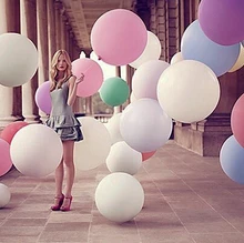 Free Shipping Super Large 70cm Pearl Latex balloon Float air balls inflatable wedding font b birthday