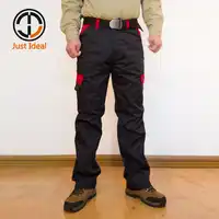 Mens Cargo Pants Army Combat Work Trousers Casual Multi Pockets Pant Military Tactical Pants Bi-color Trouser Plus Size ID683