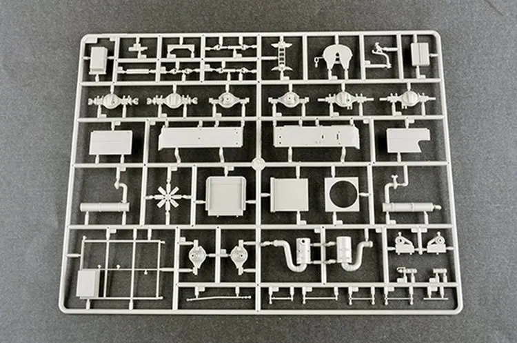 Trumpeter 01055 1/35 M983A2 гемтт трактор с M870A1 полуприцеп-весы модельный комплект