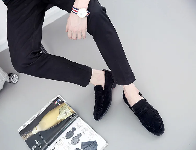M-anxiu; Мужская обувь; Повседневная яркая деловая Свадебная кожаная обувь; вечерние модельные туфли с острым носком и кисточками; обувь на плоской подошве для вождения