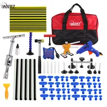 WHDZ PDR Dent Repair Tool set Slide Hammer Line board Dent Puller glue gun auto body