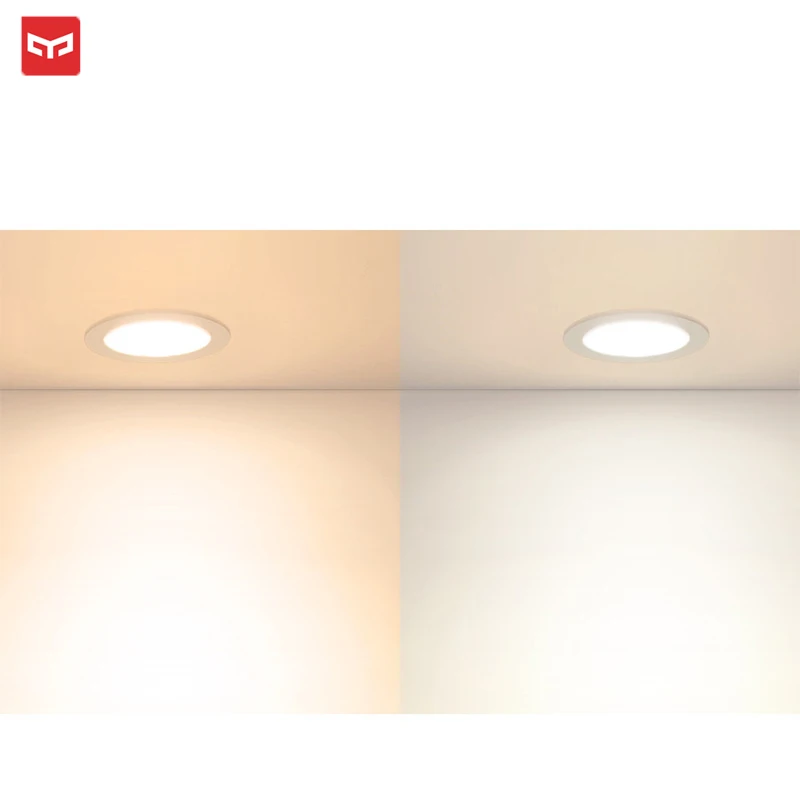 Xiaomi Yeelight светильники (Теплый желтый/холодный белый) цельнометаллический