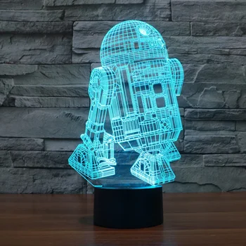 

lamparas infantiles R2D2-B ROBOT night light