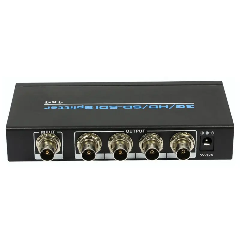 

FFYY-SDI one-four. One-in and four-out splitter SD/HD/ 3G SDI 1x4 SPLITTER EU Plug