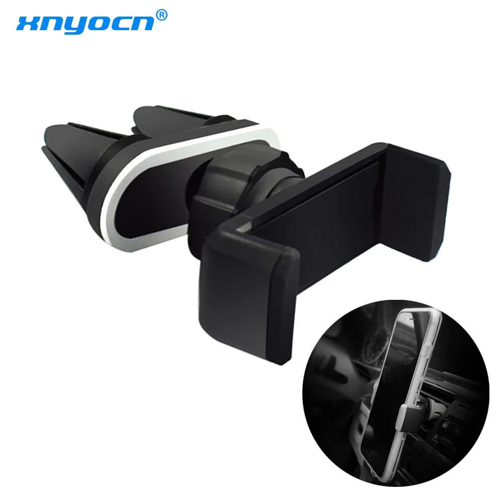 

Universal Car Air Vent Double Mount Clip Smartphone Holder Holder Stand Cradle for IPhone Samsung LG Xiaomi Huawei Cell Phones