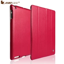 Jisoncase бренд чехол для iPad 2/3/4 защитный чехол из искусственной кожи Smart Cover чехол для iPad 2/3/4,, новая модная дизайнерская одежда