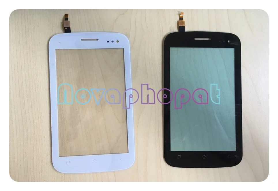 Сенсорный экран Novaphopat 4 5 дюйма для FLY iq450 сенсорная панель с цифровым