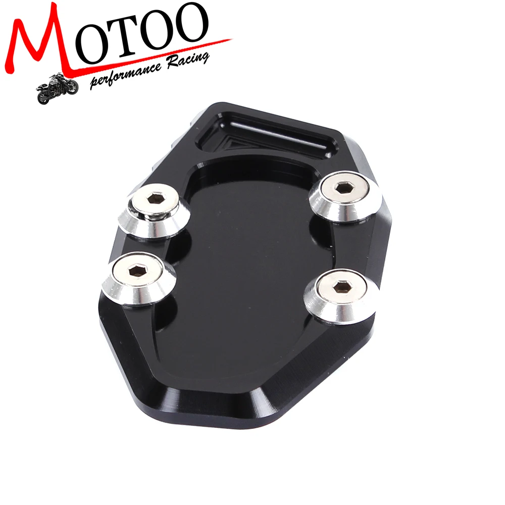 Buy Motoo CNC Aluminum Motorcycle Side Stand Pad