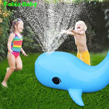 

Inflatable Dolphin Water Sprayer Sprinkler Kids Outdoor Fun Toy For Hot Summer Swimming Beach Pool Play Sprinkler Splash Playing