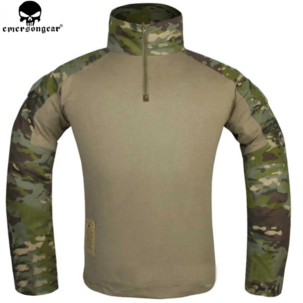 

EMERSONGEAR Gen 3 Combat Shirt Tactical Army Military Camouflage Shirt Airsoft Suit Multicam Tropic EM9280