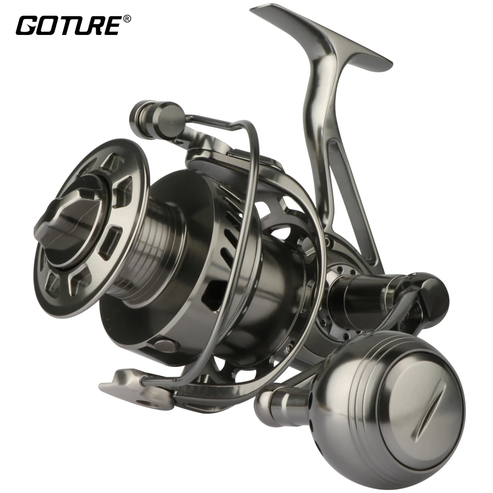 Goture Iiダイキャスト100 フルメタルcnc機械加工海水スピニングリールロング鋳造ゲームボート釣りトローリングホイール Aliexpress Sports Entertainment