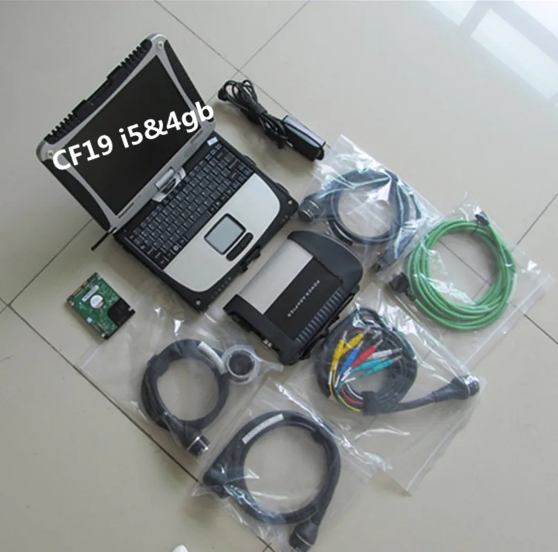 Mb star c4 sd Подключение + CF19 ноутбук Toughbook hdd v2019.7 программное обеспечение