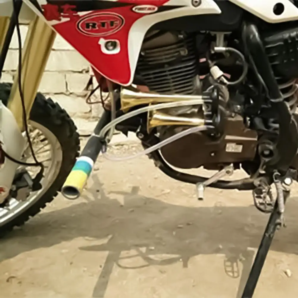 Pаспродажа Универсальный 178DB 12 в супер громкий двойной трубы Автомобильный Воздушный Рог компрессор комплект для мотоцикла Лодка Грузовик поезд