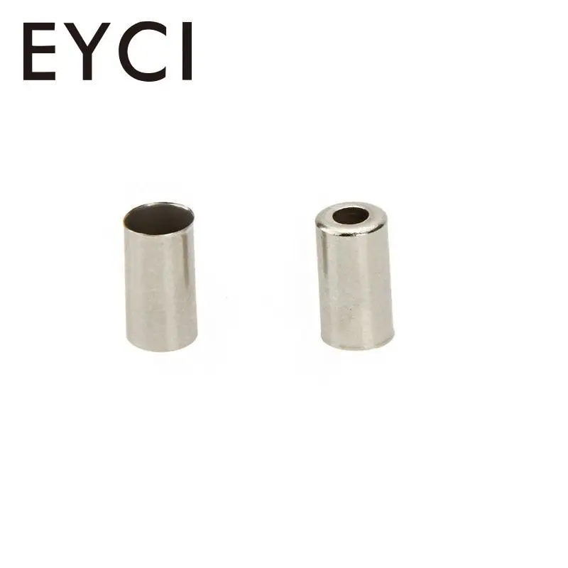 100pcs Cycle Metal Brake Cable Housing Ferrule End Caps Crimp For