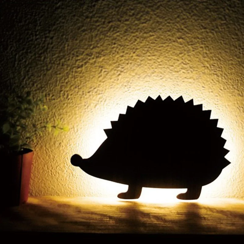 

Cartoon Animal Kids Night Light Creative Wood Wall Light Sconce Wandlamp LED Modern Bedroom Bedside Lamp Restaurante Lights