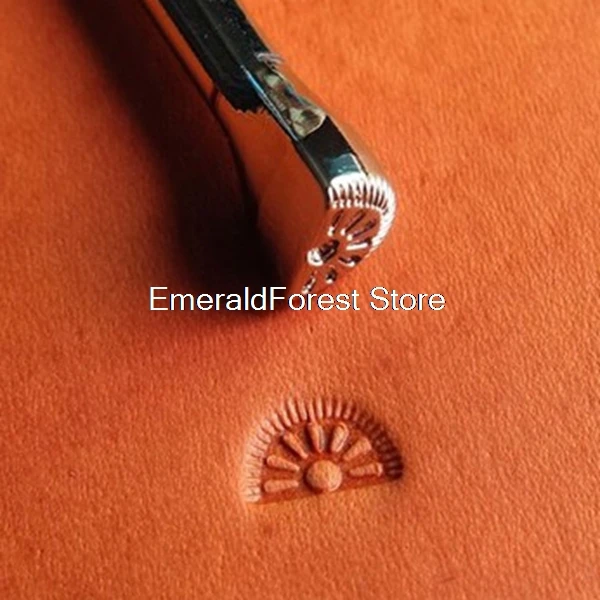 

New Skin Carving Hand Printing Tool Precision Casting Mold Printing Tool Alloy Plate DIY Leather Craft