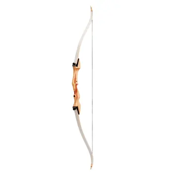 

54/65 inch Wooden handle reverse bow used for scenic entertainment CS attack and defense arrow