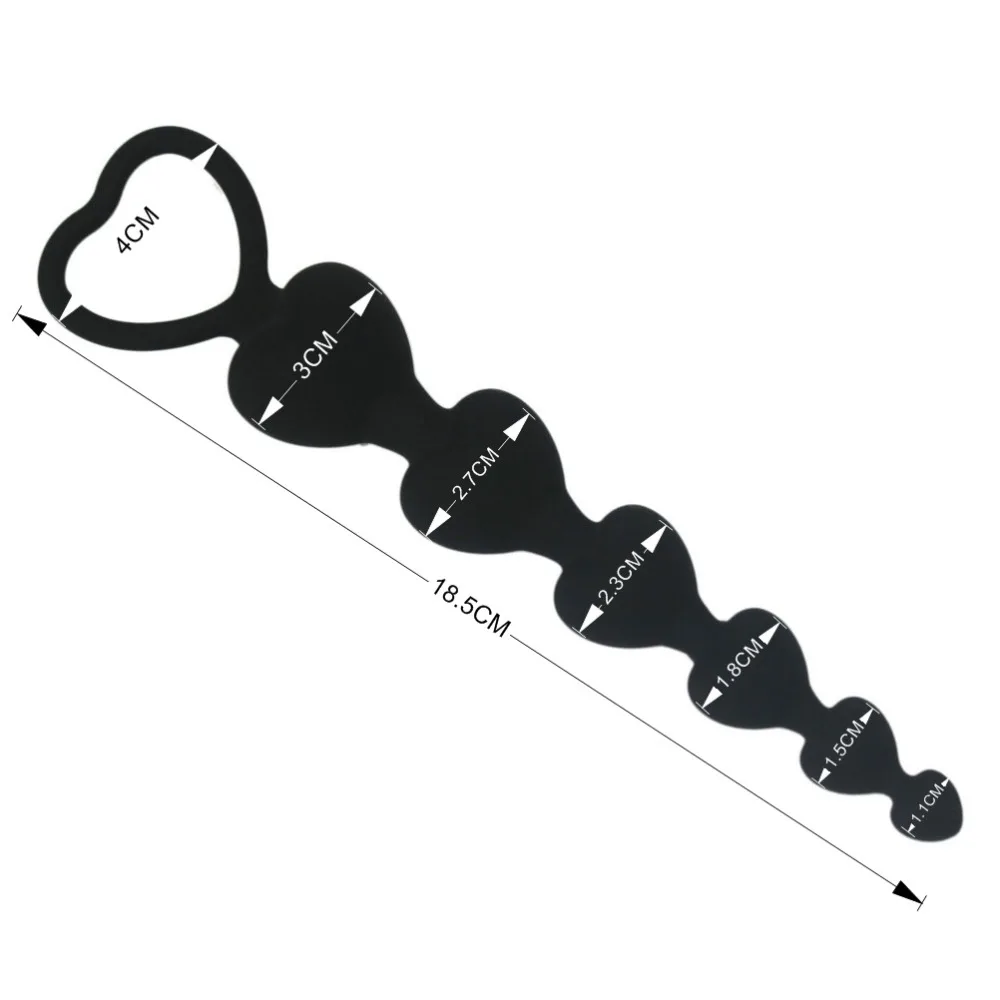 hh00p HeartSilicone Medium Butt Plug (27)