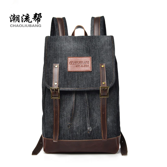 2018 New Men S Bag Retro Denim Young Snd Eomen Backpack 2018 New Men S Bag Retro Denim Young Snd Eomen Backpack Large Capacity Laptop School