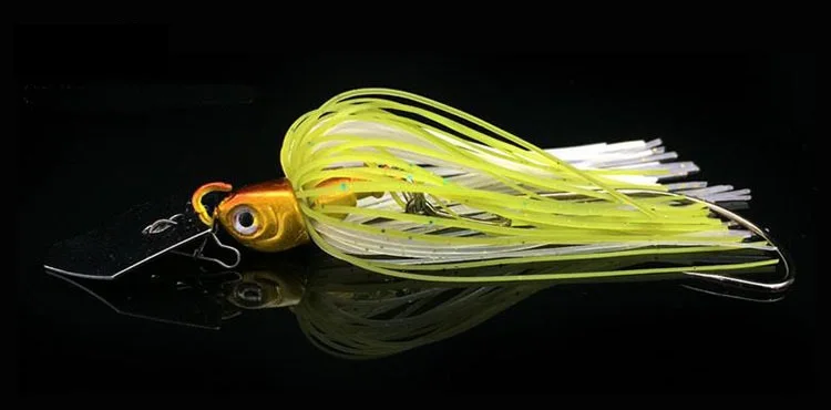 Spinnerbait Fishing Lure Buzzbait Wobbler Chatter Bait for carp Fishing with Swim Jig Blades Pesca