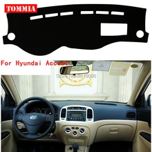 TOMMIA интерьер приборной панели крышка светильник Избегайте Pad Photophobism коврик стикер для hyundai Accent