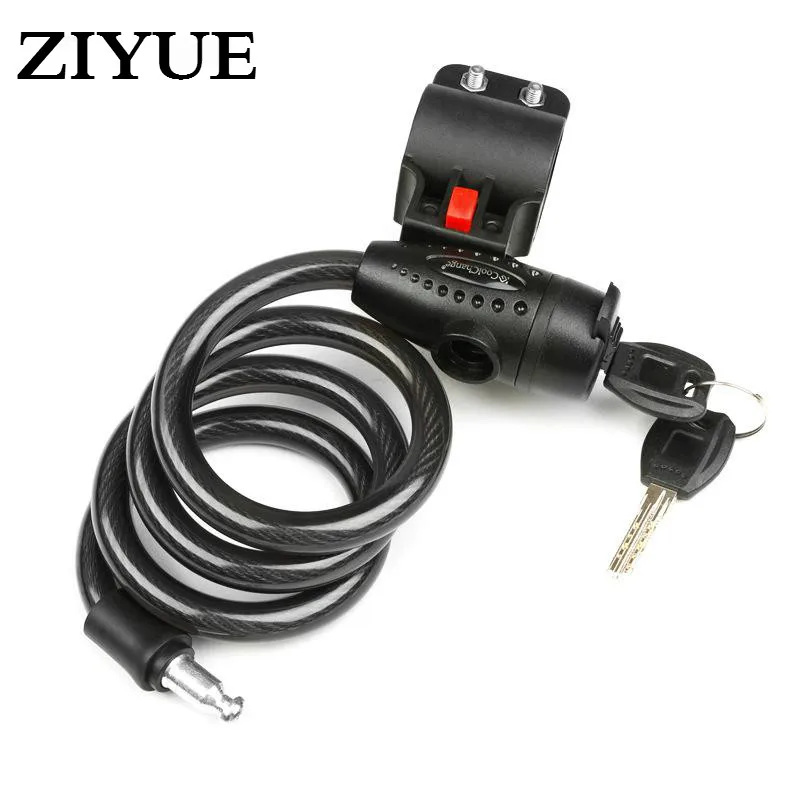 

Free Shipping Self Lock Dead Fly 1.2 Meters Mountain Chain Strip Wire Cable Lock Professional Anti-theft Lock