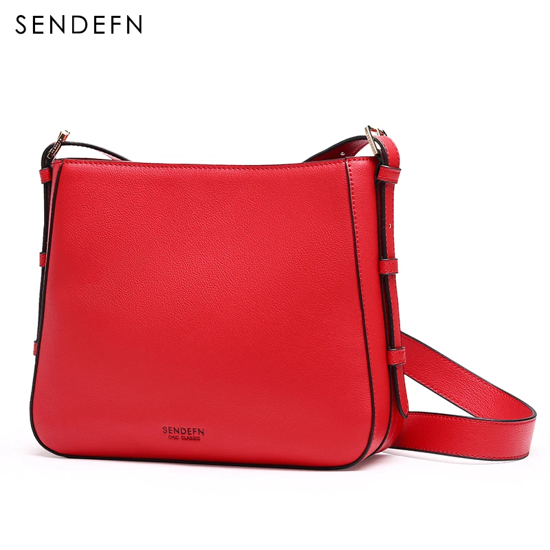 SENDEFN 2020 новая маленькая сумка через плечо роскошные кожаные сумки женская клатч с - Фото №1