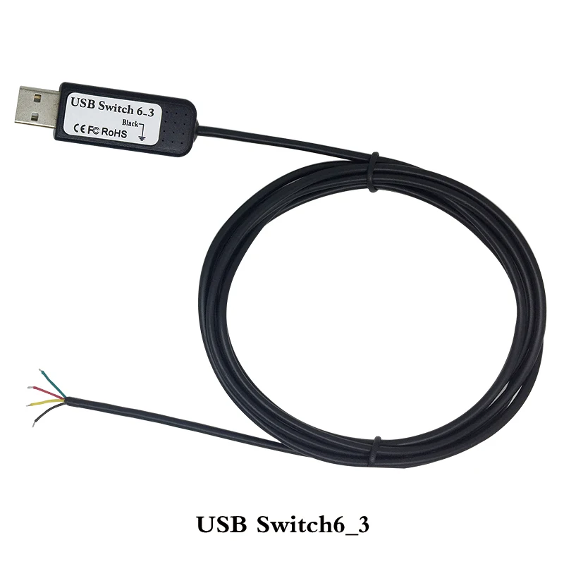 DIY Переключатель линии USB кабель можно подключить 1/3/6 шт Различные педали SD998| |