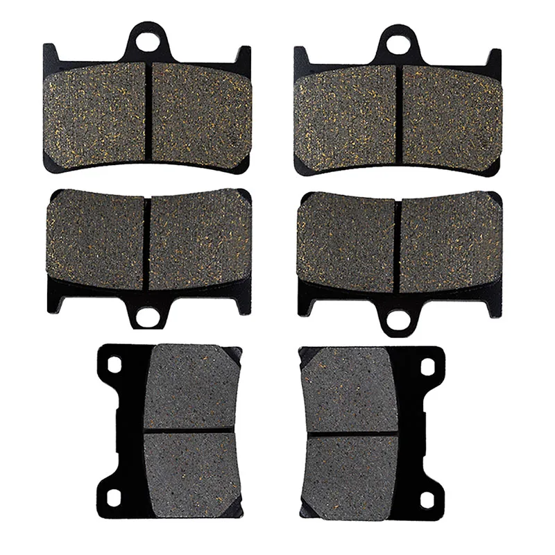 FRONT REAR BRAKE PADS FITS YAMAHA YZF6 YZF6R YZF600 YZF600R 1999-2007 FRONT REAR