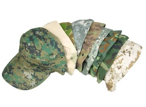 

Desert German Digital Woodland Black ACU Forest Camo Camouflage Military Army Hunting Tactical Cap Caps Hat Hot Selling