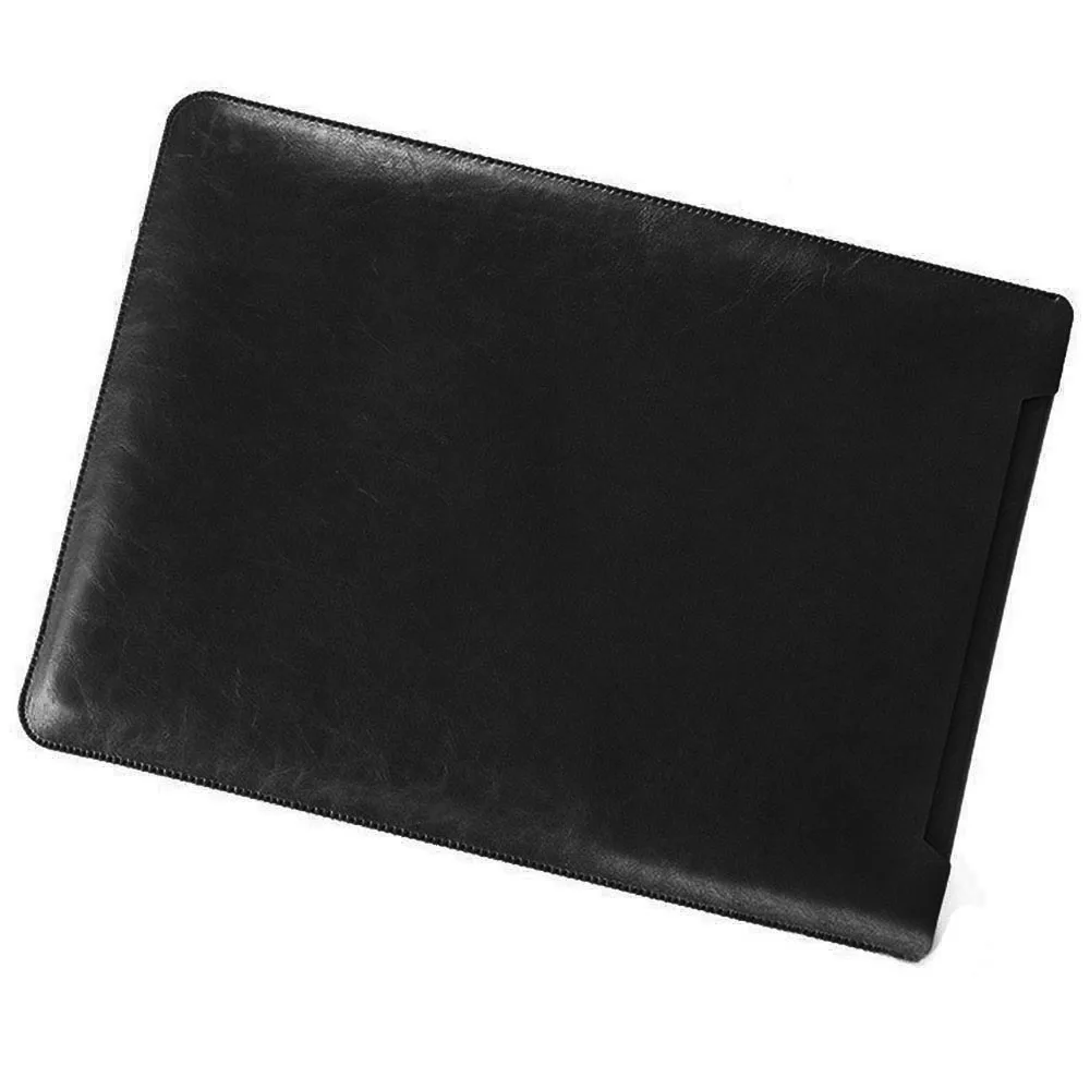 Ноутбук рукав сумка, кожаный чехол для Macbook Air Pro retina 11 13 15 дюймов тетрадь сумка Dell lenovo ASUS Xiaomi hp
