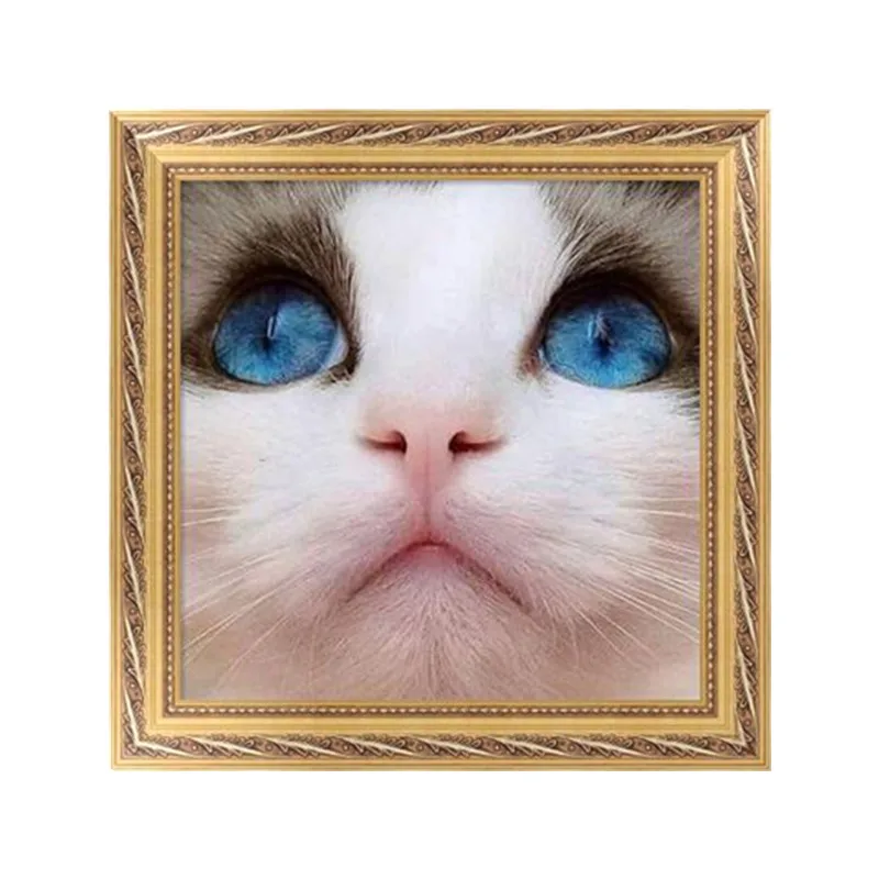 5D DIY алмаз для алмазной вышивки мозаика спальня милые кошки мультфильм Животные точка Алмазная вставка Алмазная вышивка крестиком