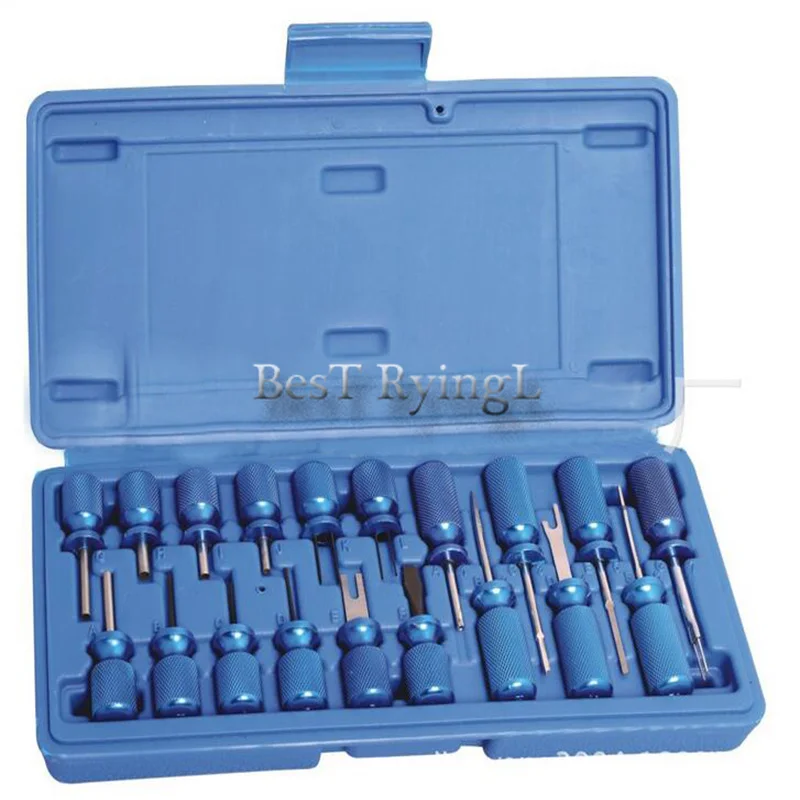 

YY 19pc Universal Terminal Release Tool Set Plug Type Connector Remover Kit