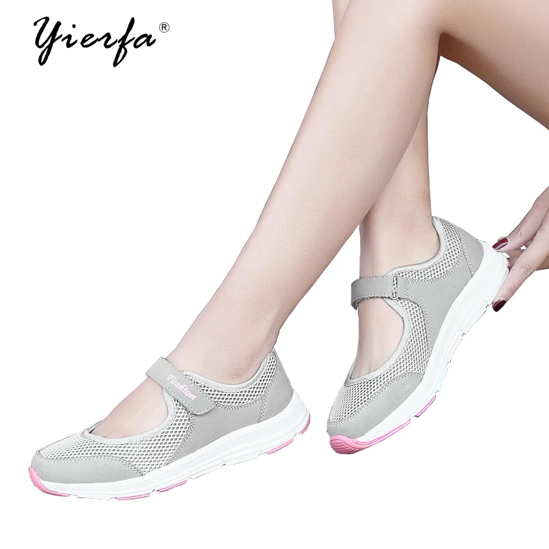 vin Été Loisirs Vieux Noir ardoisé Fond Antidérapant Âgées Femmes Moyen Rouge gris Mou Marche De Net Mère Et Baskets Chaussures Respirant a8naqUHr