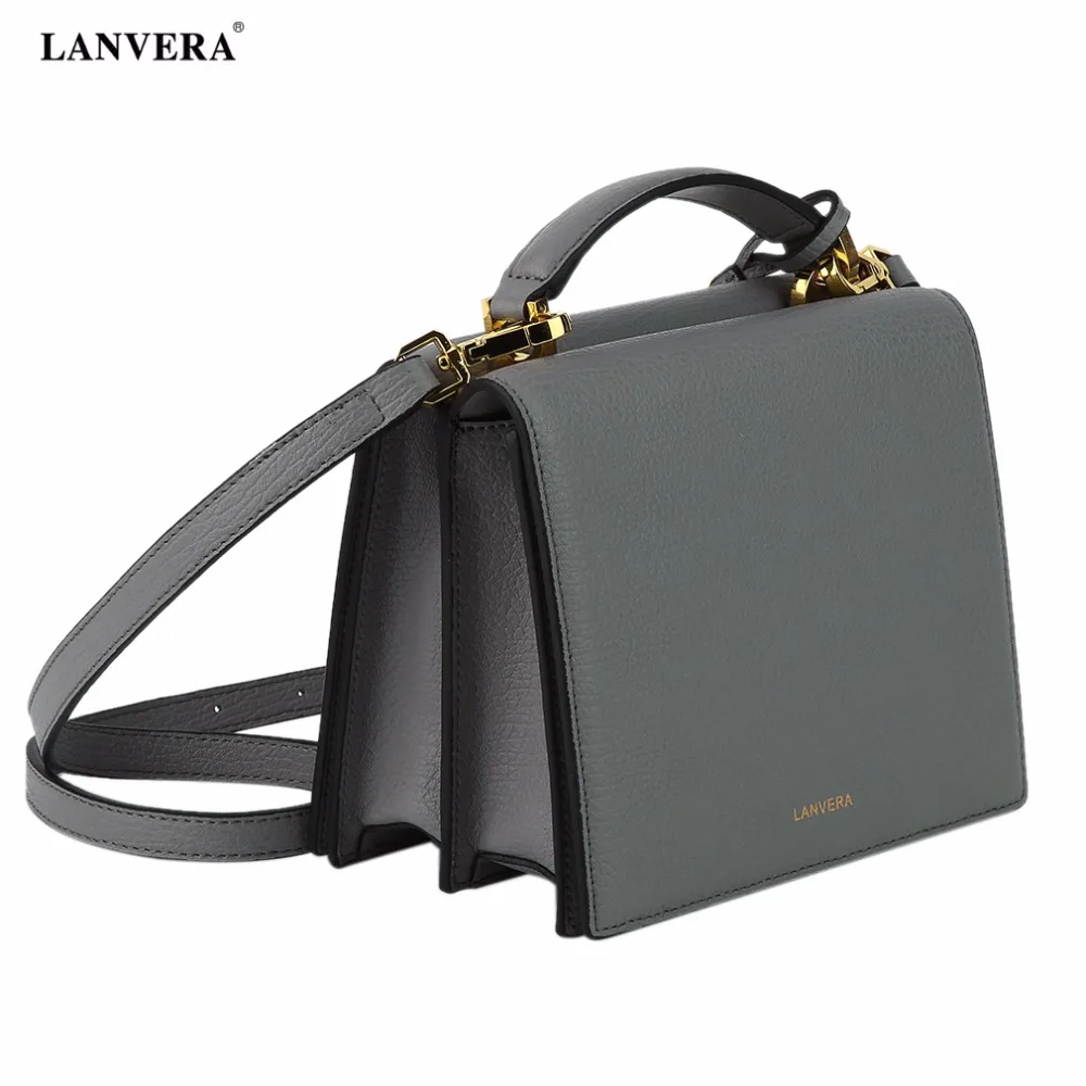 

LANVERA Double Layer Women Fashionable Square Shape Single Shouder Bag PU Leather Messenger Versatile Bag Cross Shouldle Handbag