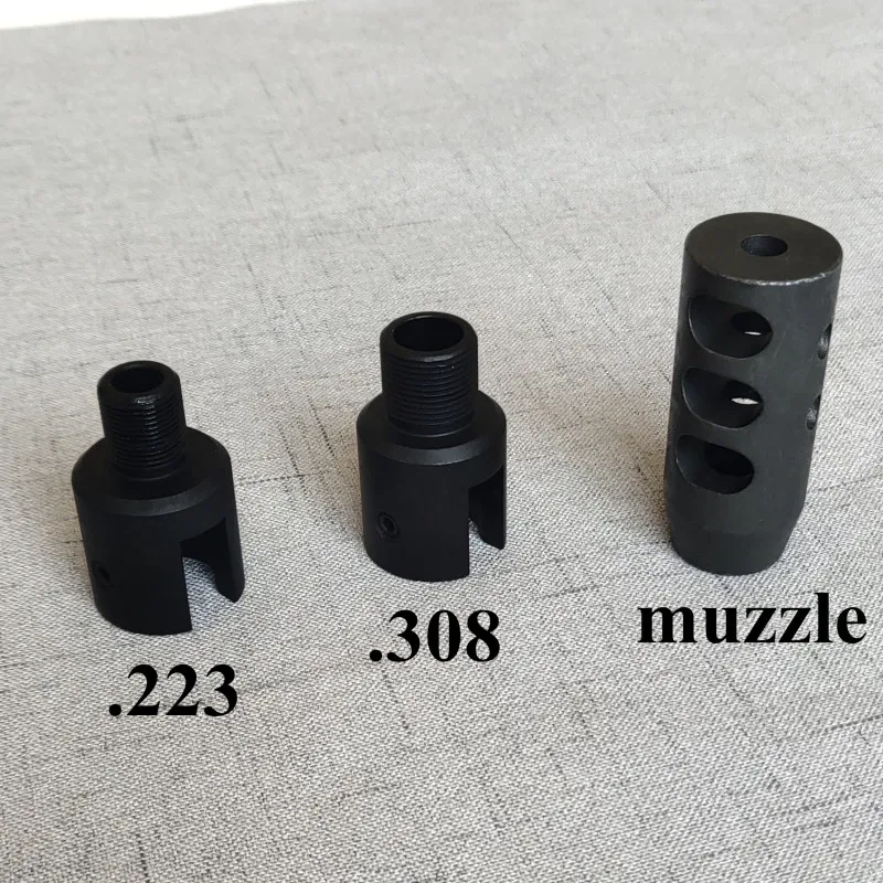 

LIEQI Aluminum Ruger 1022 1/2-28 5/8-24 Thread Adaptor