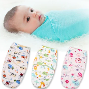 

Cute Cartoon Newborn Baby Swaddle Wrap Soft Short Plush Blanket Swaddling Sleeping Bag Baby Blankets