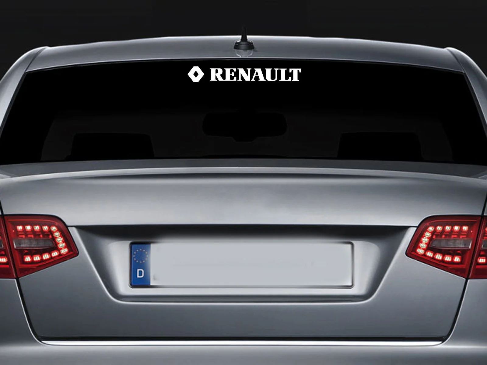 Для RENAULT-задний экран-Виниловая наклейка для автомобиля CLIO MEGANE-длина 300 мм |